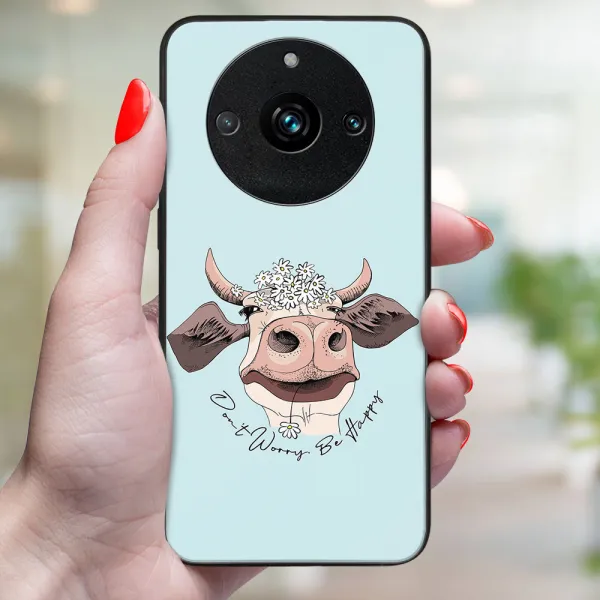 MY ART Ochranný kryt pre Realme 11 Pro 5G / Pro+ 5G HAPPY COW (181)