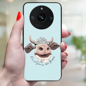 MY ART Ochranný kryt pre Realme 11 Pro 5G / Pro+ 5G HAPPY COW (181)