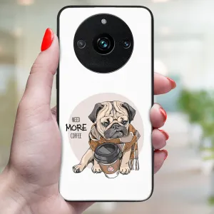 MY ART Ochranný kryt pre Realme 11 Pro 5G / Pro+ 5G MORE COFFEE (184)