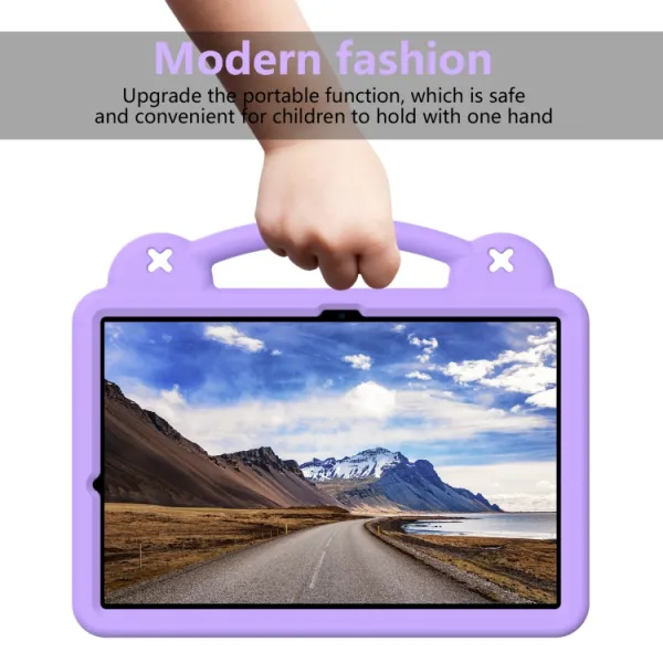 FANY Detský kryt na tablet pre Samsung Galaxy Tab S10+ fialový