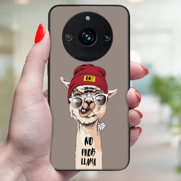 MY ART Ochranný kryt pre Realme 11 Pro 5G / Pro+ 5G PROBLLAMA (187)