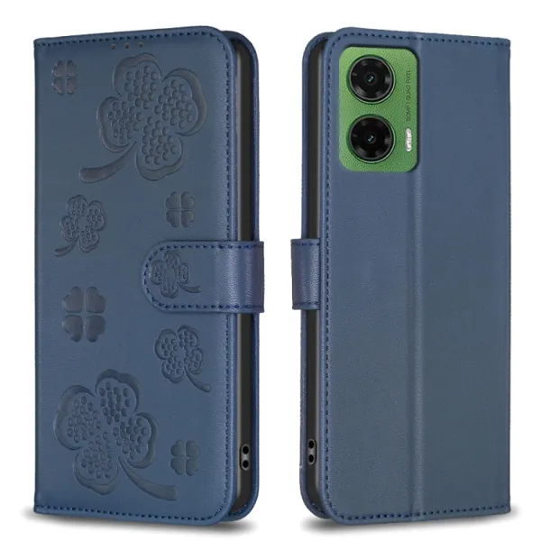 ART CLOVER Peňaženkový obal pre Motorola Moto G35 5G modrý