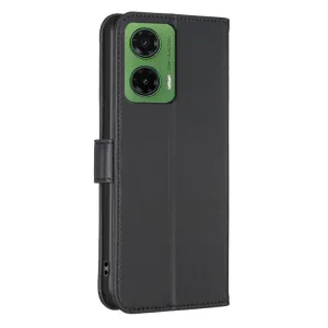 ART CLOVER Peňaženkový obal pre Motorola Moto G35 5G čierny