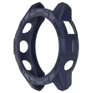 TPU HALF COVER Kryt pre Garmin Fenix E 47mm tmavomodrý