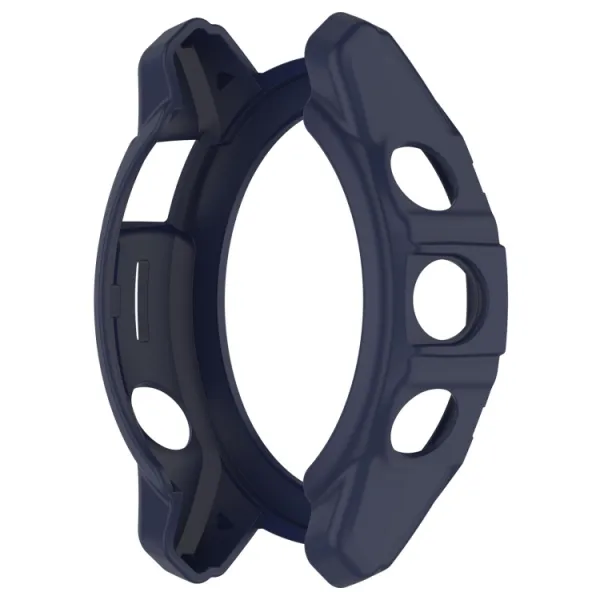 TPU HALF COVER Kryt pre Garmin Fenix E 47mm tmavomodrý
