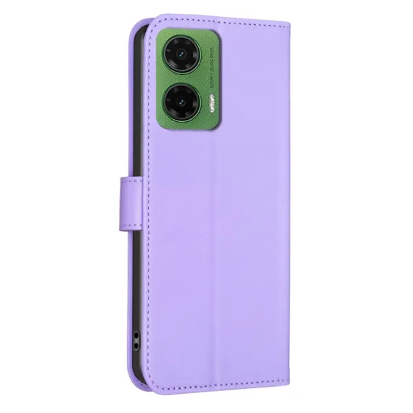 ART CLOVER Peňaženkový obal pre Motorola Moto G35 5G fialový