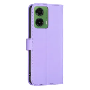 ART CLOVER Peňaženkový obal pre Motorola Moto G35 5G fialový