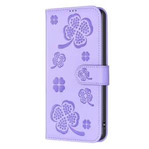 ART CLOVER Peňaženkový obal pre Motorola Moto G35 5G fialový