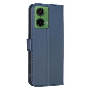 ART CLOVER Peňaženkový obal pre Motorola Moto G35 5G modrý