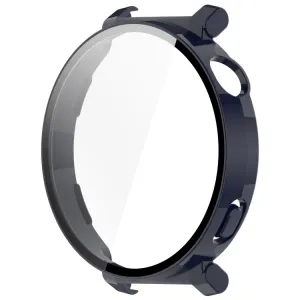 FULL COVERAGE Plastový kryt so sklom pre Huawei Watch GT 5 41mm modrý