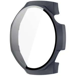 PC FULL COVER Plastový kryt so sklom pre Huawei Watch GT 5 Pro 46mm modrý