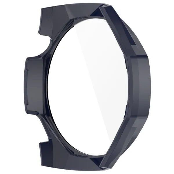PC FULL COVER Plastový kryt so sklom pre Huawei Watch GT 5 Pro 46mm modrý