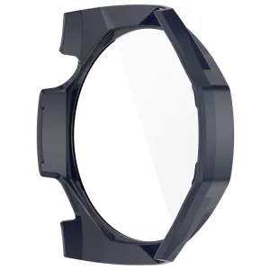 PC FULL COVER Plastový kryt so sklom pre Huawei Watch GT 5 Pro 46mm modrý