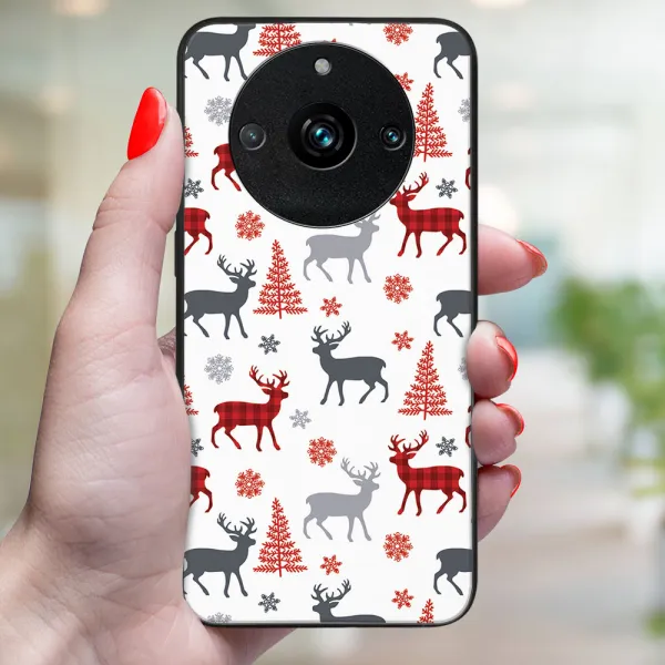 MY ART Kryt s vianočným dizajnom Realme 11 Pro 5G / Pro+ 5G DEER (068)