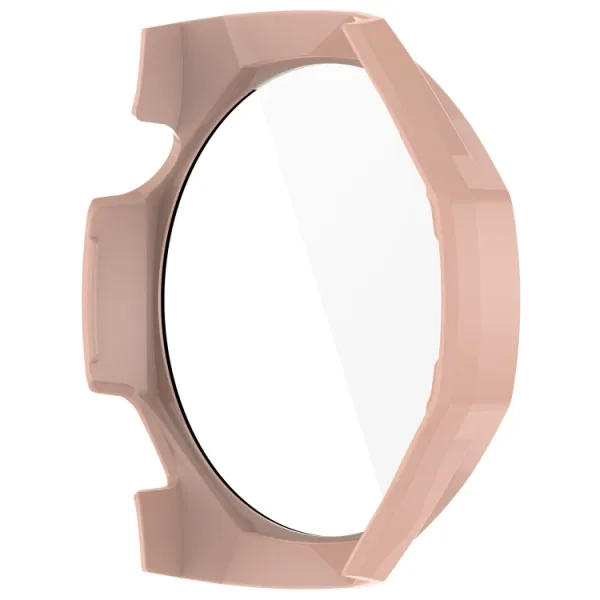 PC FULL COVER Plastový kryt so sklom pre Huawei Watch GT 5 Pro 46mm ružový