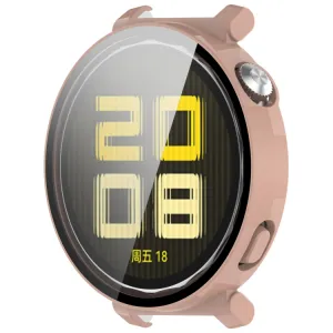 PC FULL COVER Plastový kryt so sklom pre Huawei Watch GT 5 Pro 42mm ružový