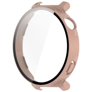 PC FULL COVER Plastový kryt so sklom pre Huawei Watch GT 5 Pro 42mm ružový