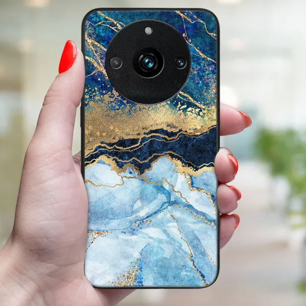 MY ART Ochranný kryt pre Realme 11 Pro 5G / Pro+ 5G BLUE MARBLE (141)