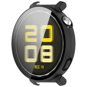 PC FULL COVER Plastový kryt so sklom pre Huawei Watch GT 5 Pro 42mm čierny
