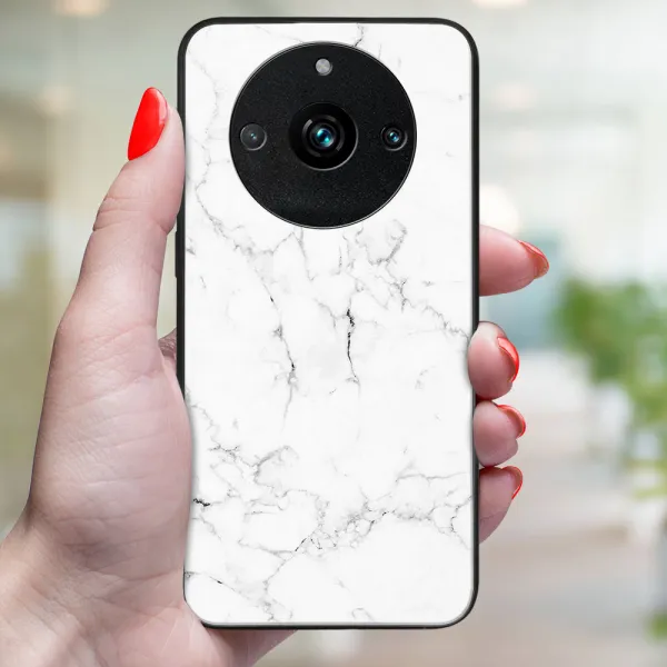 MY ART Ochranný kryt pre Realme 11 Pro 5G / Pro+ 5G WHITE MARBLE (144)