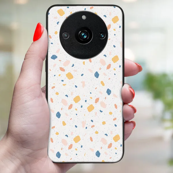 MY ART Ochranný kryt pre Realme 11 Pro 5G / Pro+ 5G ORANGE TERRAZZO (165)