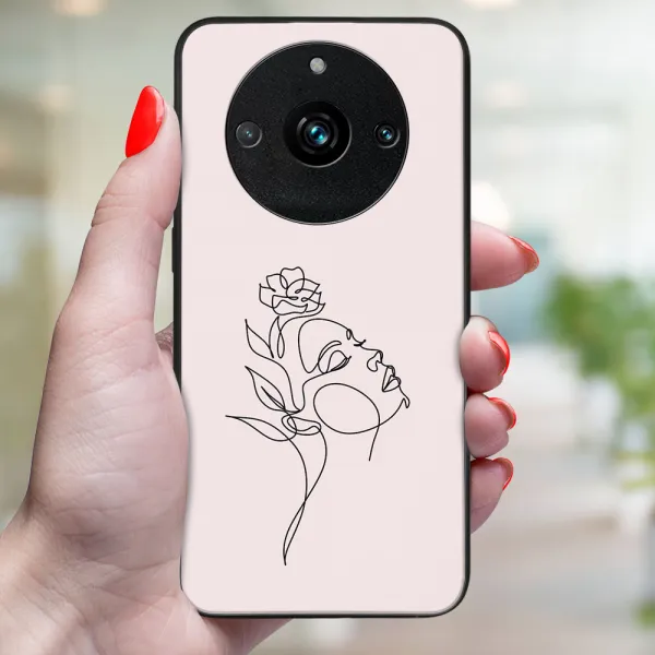 MY ART Ochranný kryt pre Realme 11 Pro 5G / Pro+ 5G ROSE GIRL (198)