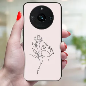 MY ART Ochranný kryt pre Realme 11 Pro 5G / Pro+ 5G ROSE GIRL (198)