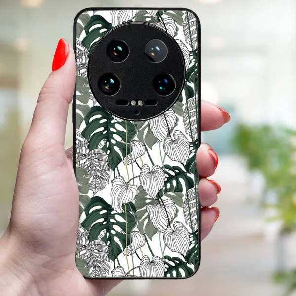 MY ART Ochranný kryt pre Xiaomi 14 Ultra LEAF (175)