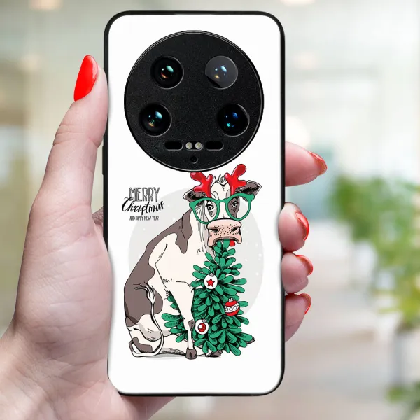 MY ART Kryt s vianočným dizajnom Xiaomi 14 Ultra MERRY CHRISTMAS (074)