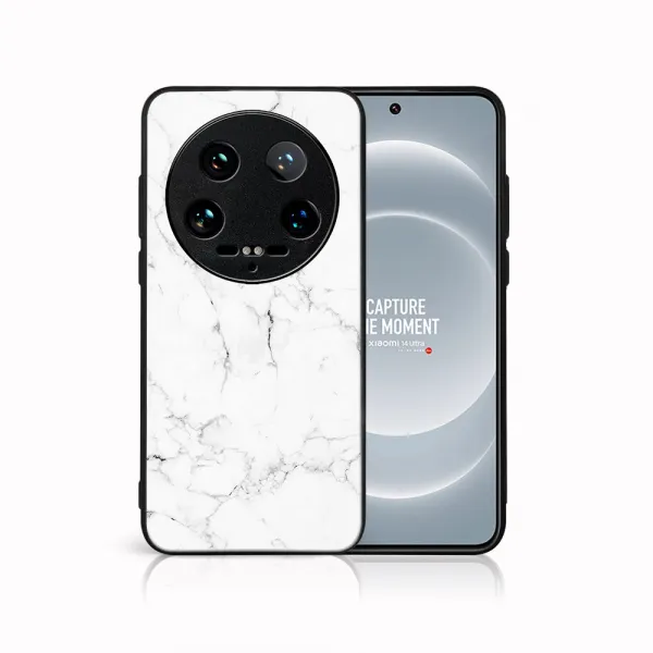 MY ART Ochranný kryt pre Xiaomi 14 Ultra WHITE MARBLE (144)