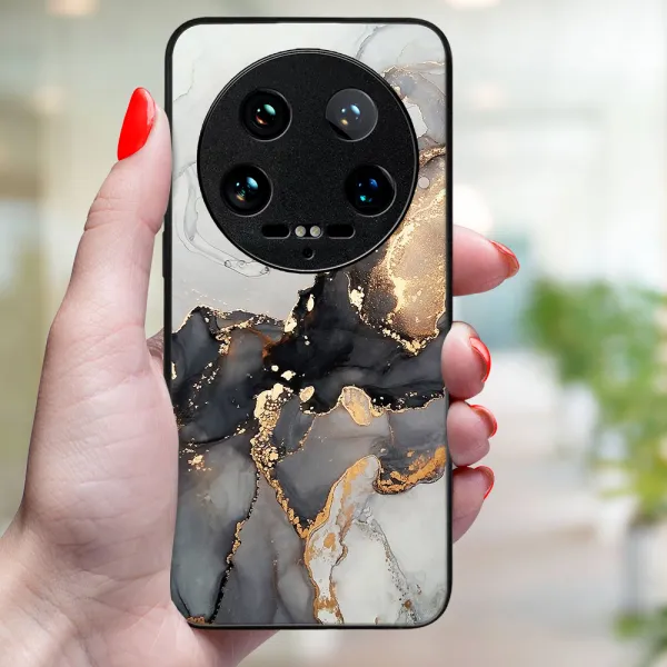 MY ART Ochranný kryt pre Xiaomi 14 Ultra GREY MARBLE (140)