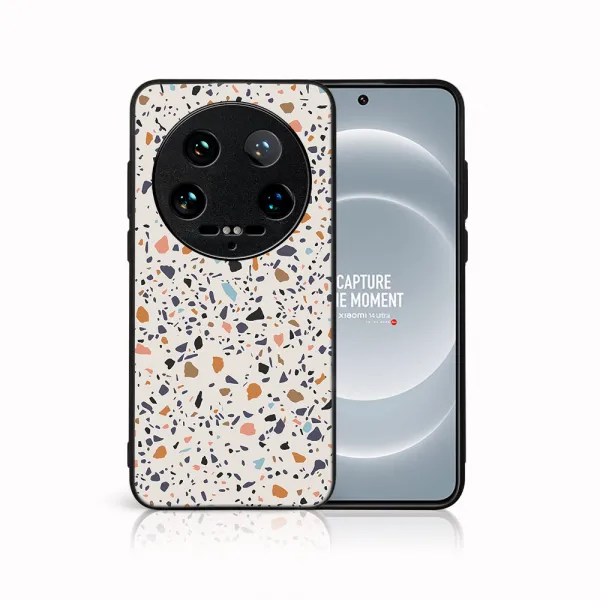 MY ART Ochranný kryt pre Xiaomi 14 Ultra BEIGE TERRAZZO (162)