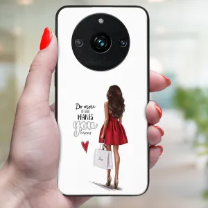 MY ART Ochranný kryt pre Realme 11 Pro 5G / Pro+ 5G RED DRESS (137)