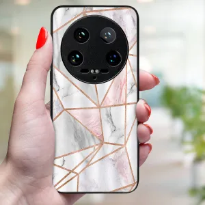 MY ART Ochranný kryt pre Xiaomi 14 Ultra PINK MARBLE (143)