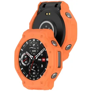 TPU HALF COVER Kryt pre Amazfit T-Rex 3 oranžový