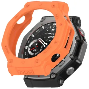 TPU HALF COVER Kryt pre Amazfit T-Rex 3 oranžový