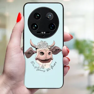 MY ART Ochranný kryt pre Xiaomi 14 Ultra HAPPY COW (181)