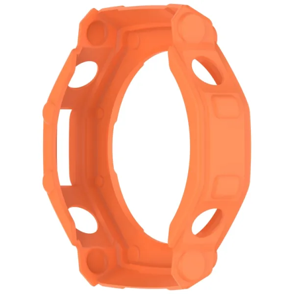 TPU HALF COVER Kryt pre Amazfit T-Rex 3 oranžový