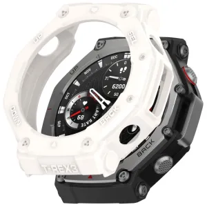 TPU HALF COVER Kryt pre Amazfit T-Rex 3 biely