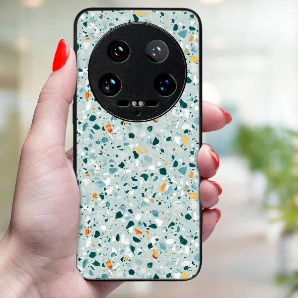 MY ART Ochranný kryt pre Xiaomi 14 Ultra BLUE TERRAZZO (164)