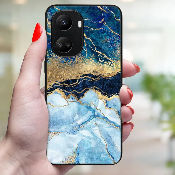MY ART Ochranný kryt pre Huawei Nova 10 SE BLUE MARBLE (141)