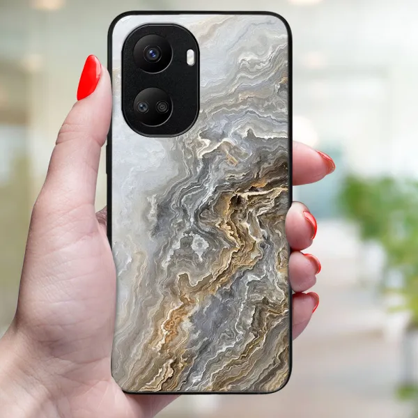 MY ART Ochranný kryt pre Huawei Nova 10 SE MARBLE-BEIGE (151)