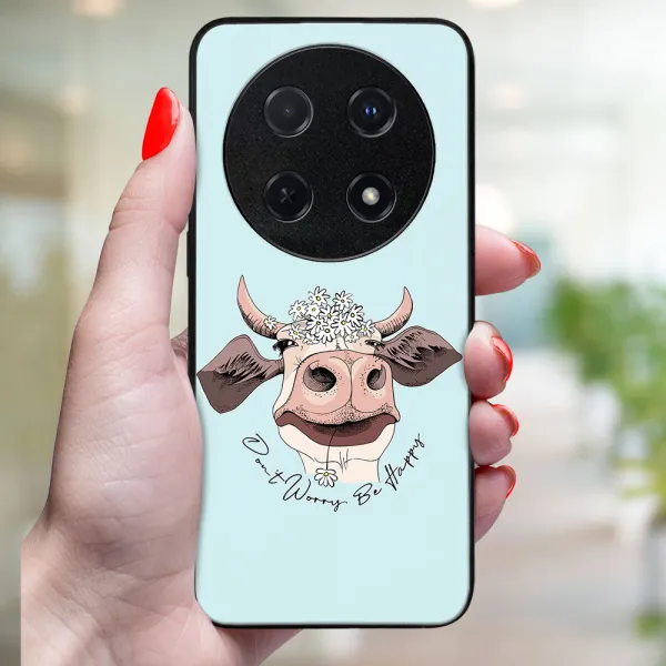 MY ART Ochranný kryt pre Huawei Nova 12i HAPPY COW (181)