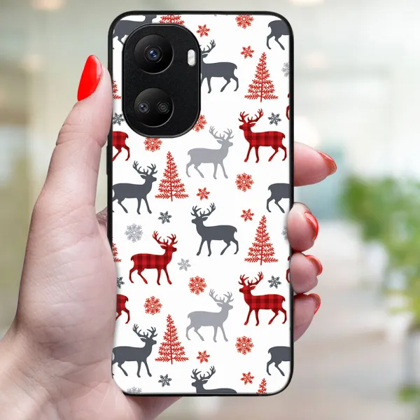 MY ART Kryt s vianočným dizajnom Huawei Nova 10 SE DEER (068)