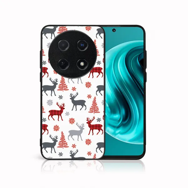 MY ART Kryt s vianočným dizajnom Huawei Nova 12i DEER (068)