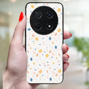 MY ART Ochranný kryt pre Huawei Nova 12i ORANGE TERRAZZO (165)