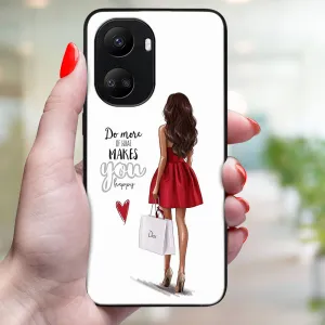 MY ART Ochranný kryt pre Huawei Nova 10 SE RED DRESS (137)