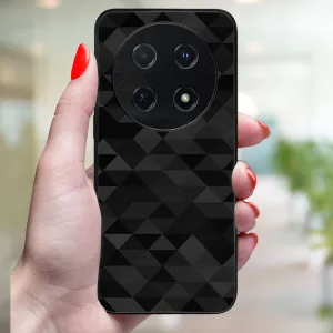 MY ART Ochranný kryt pre Huawei Nova 12i BLACK TRIANGLES (232)