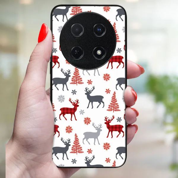 MY ART Kryt s vianočným dizajnom Huawei Nova 12i DEER (068)