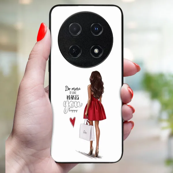 MY ART Ochranný kryt pre Huawei Nova 12i RED DRESS (137)